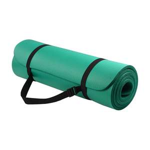 Tappetino Yoga GoYoga 71x24 pollici Verde Antistrappo con Cinghia in Schiuma Fitness BalanceFrom - Product Image 1
