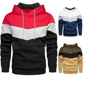 Plain Fleece Hombres Sudaderas Moda Sudadera con capucha Sudaderas con capucha para hombres - Product Image 1