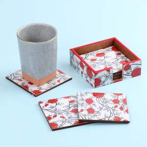 Tetera decorativa de madera posavasos de té Hotel restaurante posavasos de madera natural vajilla y utensilios de cocina posavasos - Product Image 3