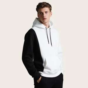 Hombres Casual Colorblock Panel Streetwear Canguro Bolsillos Sudaderas con capucha - Product Image 3