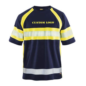 เสื้อยืดนิรภัยสำหรับผู้ชาย, เสื้อยืดทำงานปลอดภัย2025เสื้อยืดแขนสั้นสะท้อนแสง Hi-Vis เย็นพิเศษระบายอากาศ - Product Image 2