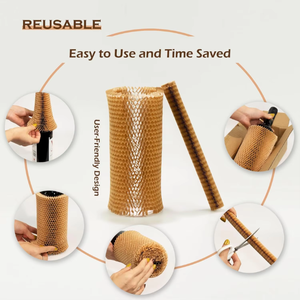 กล่องใส่กระดาษลูกฟูกชนิดแข็งแบบรีไซเคิลได้สำหรับขวดแก้ว - Product Image 5
