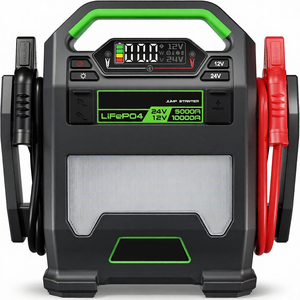 Démarreur de secours J10000HD 12V & 24V au phosphate de fer et de lithium (LiFePO4) - Product Image 1