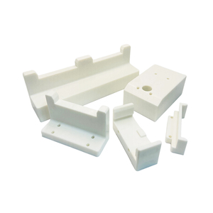 Nhựa trắng bền <span class=keywords><strong>CNC</strong></span> gia công gắn khung các loại dây EDM Hỗ trợ các ứng dụng điện tử khác nhau thép không gỉ - Product Image 1