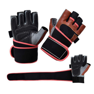 ถุงมือยางนีโอพรีนบุนวมครึ่งนิ้วถุงมือออกกำลังกายยกน้ำหนักถุงมือออกกำลังกายออกกำลังกายแบบครึ่งนิ้วระบายอากาศได้ดีกันลื่น - Product Image 3