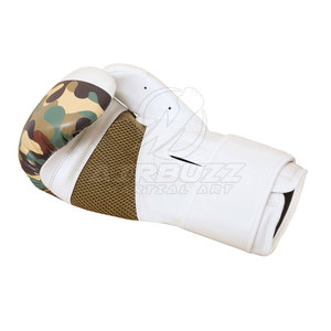 Gants de boxe en cuir confortables fabriqués en usine pour le fitness et le MMA pour l'entraînement aux arts martiaux - Product Image 4