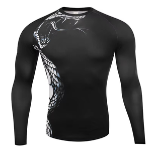 Camiseta Deportiva de Compresión de Manga Larga para Hombre, Ropa Deportiva para Gimnasio, Fitness, Entrenamiento, Rashguard para Correr - Product Image 6