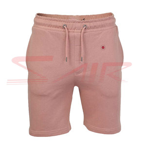 Wholesale Customized Men's High Street Style Jogger Shorts Breathable Cotton Canvas Knitted Weave <b>Drawstring</b> Closure Custom Logo - Product Image 4