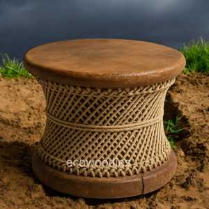 Làm bằng tay tre Ottoman phân với xương Inlay cho trong nhà ngoài trời sử dụng phong cách Patio phòng ngủ và giao diện điều khiển hiện đại đồ nội thất - Product Image 1