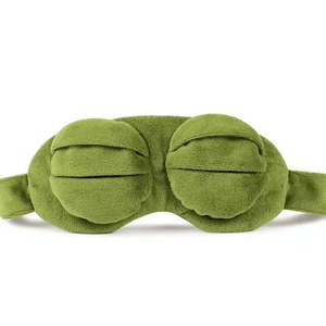 Frog-Shaped <b>Sleep</b> Mask Comfortable Eye Accessories - Product Image 3