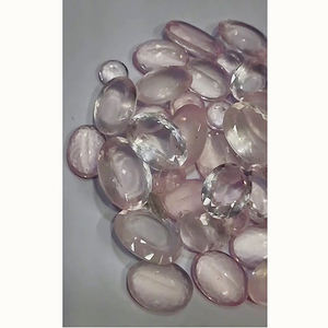 39ชิ้นโรสควอตซ์ธรรมชาติ11มม. ถึง30มม. รูปไข่640ซม. ขายพลอยหลวมคุณภาพสูงตัดเรา $97ชิ้น - Product Image 4