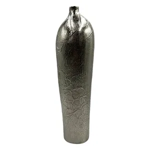 Handcrafted Modern <b>Tall</b> Iron <b>flower</b> <b>Vase</b> for Home Decor Coastal Design Eco-Friendly Tabletop <b>Flower</b> Arrangements Zahid Exports - Product Image 3
