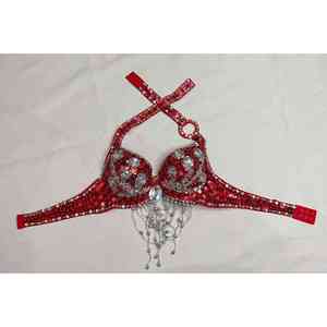 Arabic Belly Dance Bra and Belt - Women's Stage Set 2025