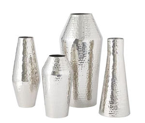 Moderno hogar Hotel restaurante uso decorativo floreros aluminio Metal florero esquina decoración para el hogar Oficina - Product Image 4