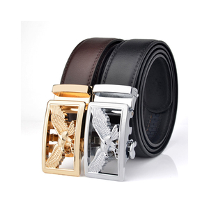 เข็มขัดหนังแท้พร้อมหัวเข็มขัดอัลลอยดีไซน์ล่าสุดเข็มขัดหนังวัวแท้สีตามสั่ง - Product Image 5