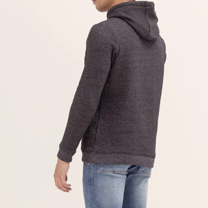 Pull à capuche d'hiver en coton 100% surdimensionné de style de rue OEM personnalisé pour hommes avec manches régulières Couleur et logo personnalisés - Product Image 3