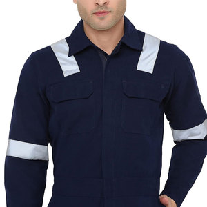 Ropa de trabajo de tela personalizada, tiras reflectantes, mono de fábrica, ropa de trabajo, mono uniforme, traje de trabajo - Product Image 6