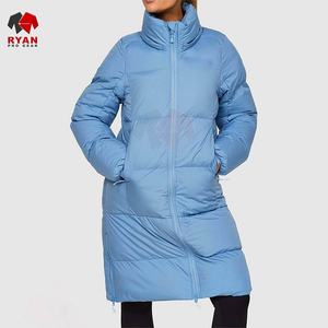 Manteau long en polyester et nylon avec logo personnalisé de haute qualité Ryan Pro Gear Design personnalisé - Product Image 5