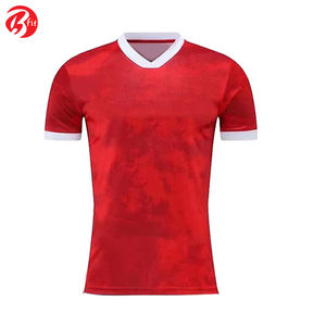 เสื้อฟุตบอลแขนสั้นคอวีสำหรับผู้ใหญ่เสื้อฟุตบอลตัดอัตโนมัติเสื้อและเสื้อเชิ้ตสวมใส่สบาย - Product Image 5