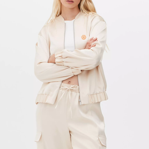 Top vente respirant femmes/Top vente haute qualité Bomber vestes/femme pas cher veste d'hiver nouveau Satin 3D imprimé pour les filles - Product Image 5