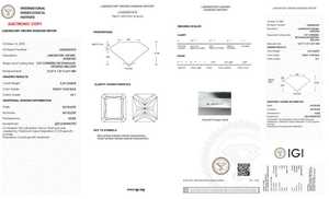 Diamante Cultivado en Laboratorio con Certificación IGI, 2 Quilates, Corte Radiante, Azul Intenso, Claridad VS, Diamante CVD Suelto para Collar y Joyería Personalizada - Product Image 2