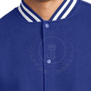 Chaqueta Letterman de Invierno para Hombre, MOQ Bajo, Cuello Alto, Logotipo Frontal Personalizado, Colores Personalizables, Transpirable, Ecológica, Algodón/Lana - Product Image 6