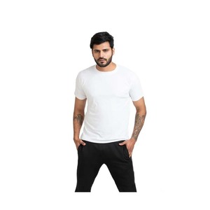 เสื้อยืดสตรีทแวร์ผ้าแห้งเร็วสำหรับผู้ชายเสื้อสวมหัวผ้าโพลีเอสเตอร์/ ผ้าฝ้ายถักแบบสวมหัวมีช่องว่างลายกราฟิกสำหรับผู้ชาย - Product Image 6