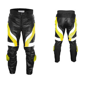 Derniers modèles de pantalons en cuir pour la moto et la course automobile multi-poches grande taille prix raisonnable - Product Image 1