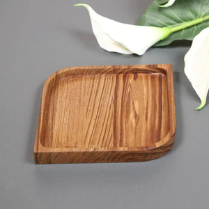 Plateaux à dessert et à nourriture en bois de qualité supérieure Forme personnalisée Grande taille avec Meena Work Idéal pour les repas élégants - Product Image 1