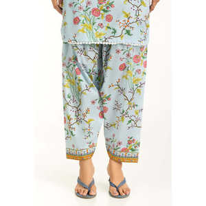 Conjunto Coordinado Estampado Cambric IPST-44986, Casual de 2 Piezas, Shorts y Top, Talla XS, Mangas Tres Cuartos, para Primavera/Verano - Product Image 6