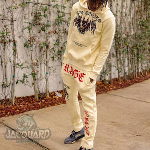 ชุดวอร์มผู้ชายสำหรับฤดูหนาว แบบสั่งทำพิเศษ กันลม ระบายอากาศได้ดี เป็นมิตรกับสิ่งแวดล้อม ไซส์ใหญ่ ไร้ตะเข็บ โพลีเอสเตอร์ 100% ดีไซน์ล่าสุด สวมใส่สบาย แบบลำลอง ขายาว - Product Image 3