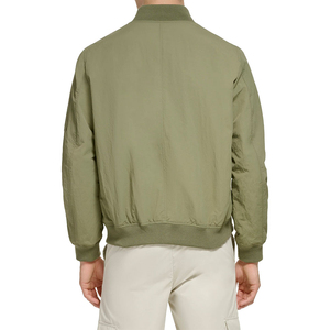 แจ็กเก็ตนักบินผู้ชายเสื้อผ้าลำลองสีพื้นขนาดพลัสไซส์ - Product Image 2