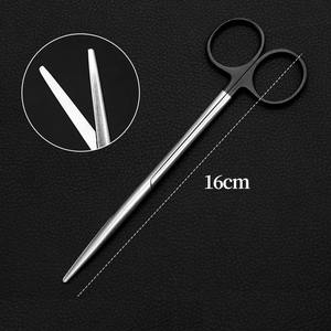 Tijeras de Punta Roma, Tijeras Rectas y Curvas, Tijeras de Punta Redonda, Herramientas Nasales, Tijeras para Pelar, Tijeras Quirúrgicas para Levantamiento Nasal - Product Image 2