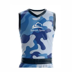 Conjunto de camiseta de baloncesto transpirable para jóvenes, ropa deportiva personalizada, traje de entrenamiento, uniformes de baloncesto para jóvenes impresos - Product Image 4