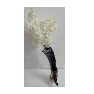 Ensemble de pots de fleurs en corne solide en métal écologique Vaisselle décorative pour hôtel et fête Articles de couverts - Product Image 5