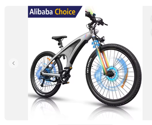 Meilleures ventes, prix d'usine, vélo électrique hybride Q5, 9 vitesses, batterie au lithium, vélo de montagne électrique, vélo de ville, vélo électrique pour adultes - Product Image 3