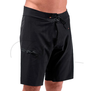 กางเกงขาสั้นลำลองผู้ชายแบบใหม่ ผ้าโพลีเอสเตอร์ 100% ระบายอากาศได้ดี มีเชือกผูก เหมาะสำหรับว่ายน้ำ วิ่ง ใส่เล่นน้ำทะเล ช่วงฤดูร้อน - Product Image 5