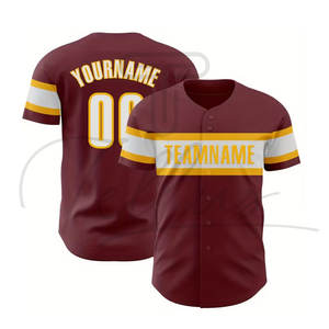Maillots de baseball pour femmes les plus vendus, manches courtes, 100 % polyester, séchage rapide, respirants, vente en gros, fabricant d'usine - Product Image 2