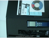 Enregistreur de données de précision avec thermomètre à thermocouple et capteur PT100 en platine, communication USB, matériau plastique, personnalisable ODM