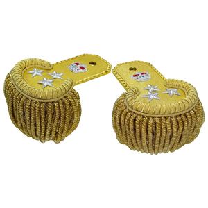 Hombreras Personalizadas de Piloto de Aerolínea, Premium, con Flecos y Borlas, Material de Viscosa, Logotipo Personalizado - Product Image 1