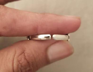 แหวนเงินแท้ 925 รูปไข่ สีชมพูพาสเทล ประดับพลอยเดธเบิร์น ทำมือ สำหรับคนเกิดเดือนธันวาคม ขายส่ง - Product Image 2