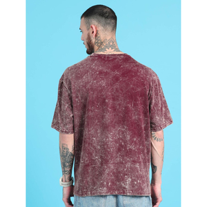 Peso pesado Vintage personalizado al por mayor hombres Unisex mujeres liso algodón en blanco de talla grande lavado ácido camisetas Ringers hombres - Product Image 2