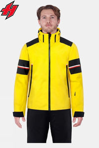 Chaqueta de invierno para hombre y mujer, 100% de poliéster, ultraligera, rígida, impermeable, a prueba de viento, informal, Formal, con cremallera bordada - Product Image 4