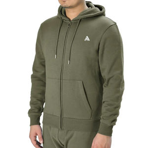 Sudadera con Capucha Unisex al por Mayor, de Invierno, de Alta Calidad, en Poliéster/Algodón, Corte Regular Informal, con Logotipo Personalizado Serigrafiado en el Bolsillo - Product Image 2