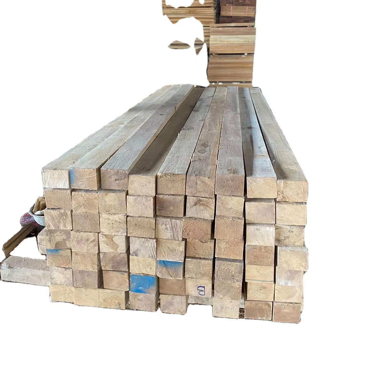 Bulk Teak Round Logs with Bark Premium Timber Raw Material for Importers