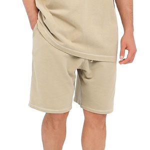 Shorts Cargo Athlétiques Formels pour Hommes en Tissu Toile Spandex/Polyester à Séchage Rapide, Taille Mi-Haute avec Cordon de Serrage, 400g - Product Image 1