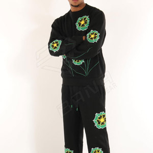 Sudaderas de nuevo diseño con logotipo personalizado impreso personalizar 100% algodón ropa informal cómoda sudadera de hombre - Product Image 3