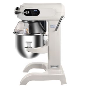 Batteur planétaire professionnel sur pied - Numérique - 20L - 1,1kW - avec écran, éclairage et 3 accessoires - Ivoire clair - Product Image 5