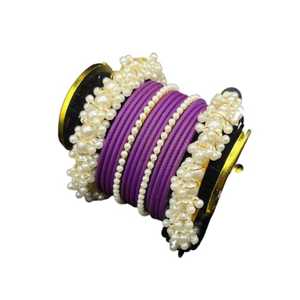 Churi Bangles Sets <b>for</b> Girls Elegant Style Indian Handcrafted Silver Plated <b>Copper</b> Alloy Geometric Design Jewelry <b>Women's</b> - Product Image 1