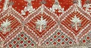 Costumes de fête en soie brodés à la main non cousus de créateur moderne pour femmes Style indien tendance pour les fêtes traditionnelles - Product Image 3